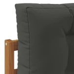 vidaXL Σετ Καναπέ με μαξιλάρι 10 pcs Στερεό Ξύλο Ακακίας