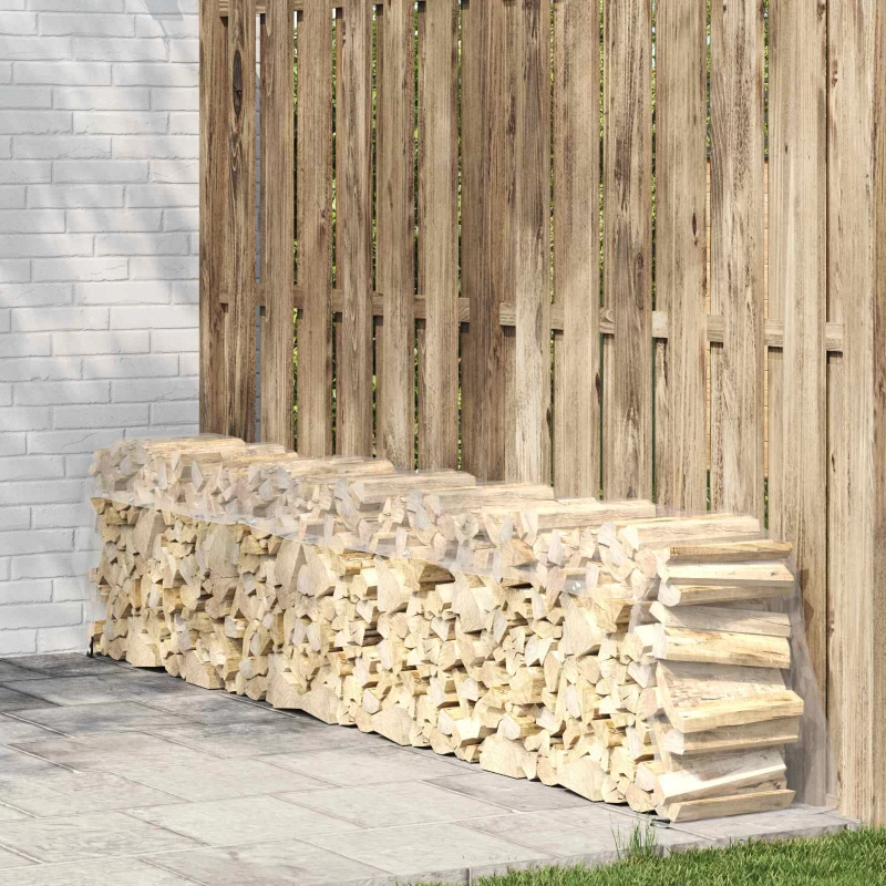 vidaXL Μουσαμάς 350 gsm Διαφανές 6 x 1,5 μ PVC
