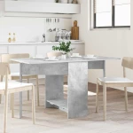 vidaXL Τραπέζι φαγητού 138 x 70 x 73,5 εκ Επεξεργασμένο Ξύλο