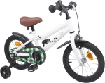 vidaXL Παιδικό Ποδήλατο 12 ίντσες για παιδιά 2-4 ετών Λευκό