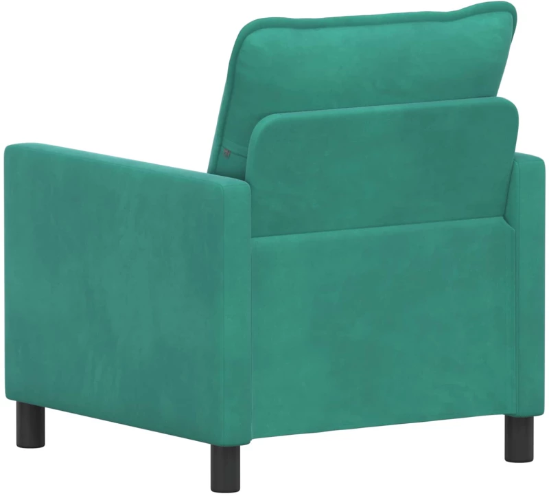 vidaXL Καναπές Τιρκουάζ 76 x 81 x 87,5 εκ Βελούδο
