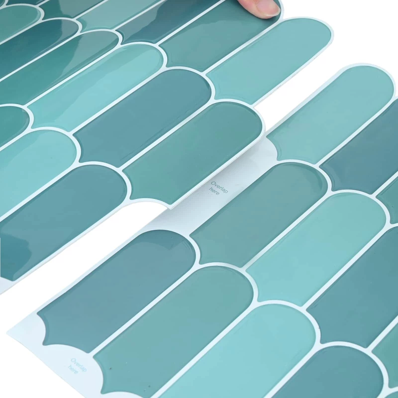 vidaXL Πλακάκι Φτερού 50 pcs Μπλε 30 x 30 cm Πολυουρεθάνη και PET