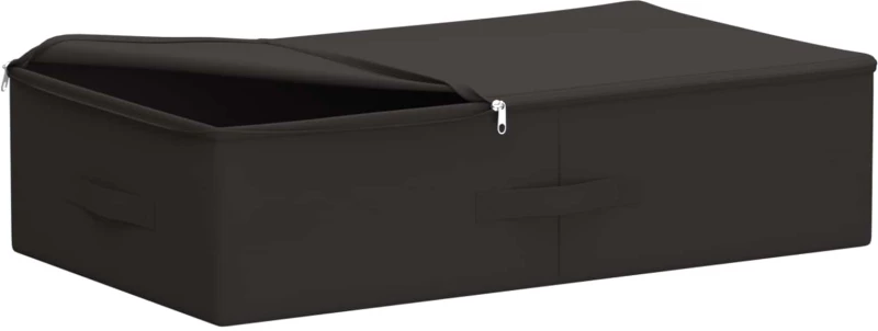 vidaXL Κουτί αποθήκευσης 24 pcs Ανθρακί 70 x 40 x 18 εκ. Ύφασμα
