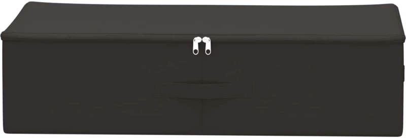 vidaXL Κουτί αποθήκευσης 24 pcs Ανθρακί 70 x 40 x 18 εκ. Ύφασμα