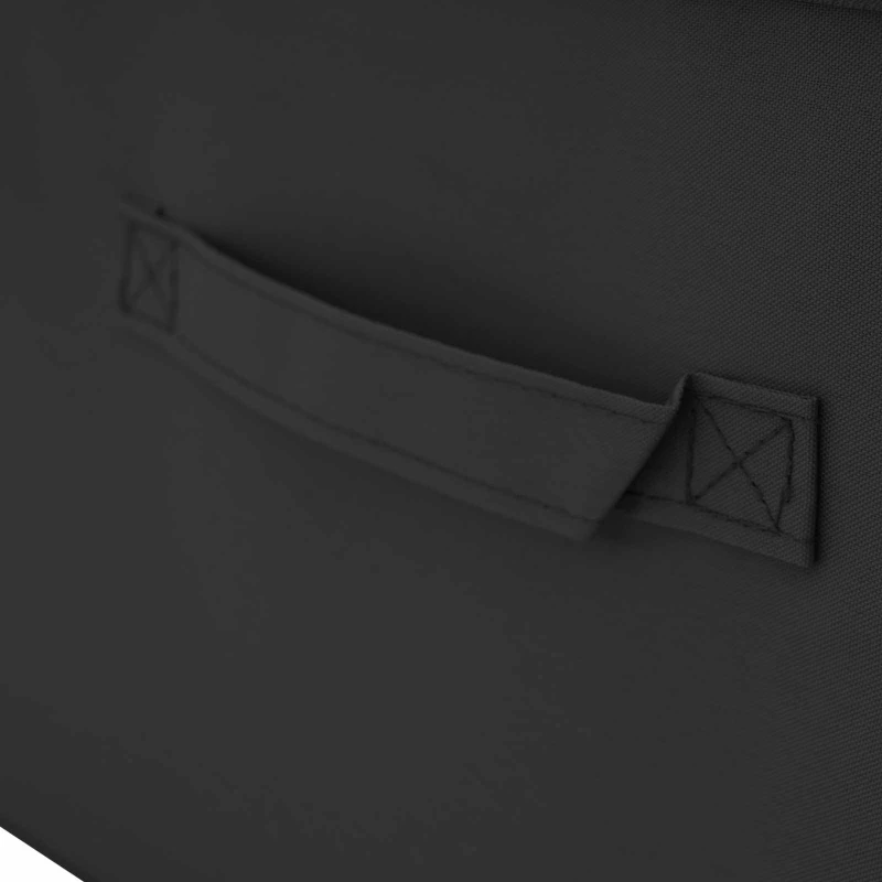 vidaXL Κουτί αποθήκευσης 24 pcs Ανθρακί 70 x 40 x 18 εκ. Ύφασμα