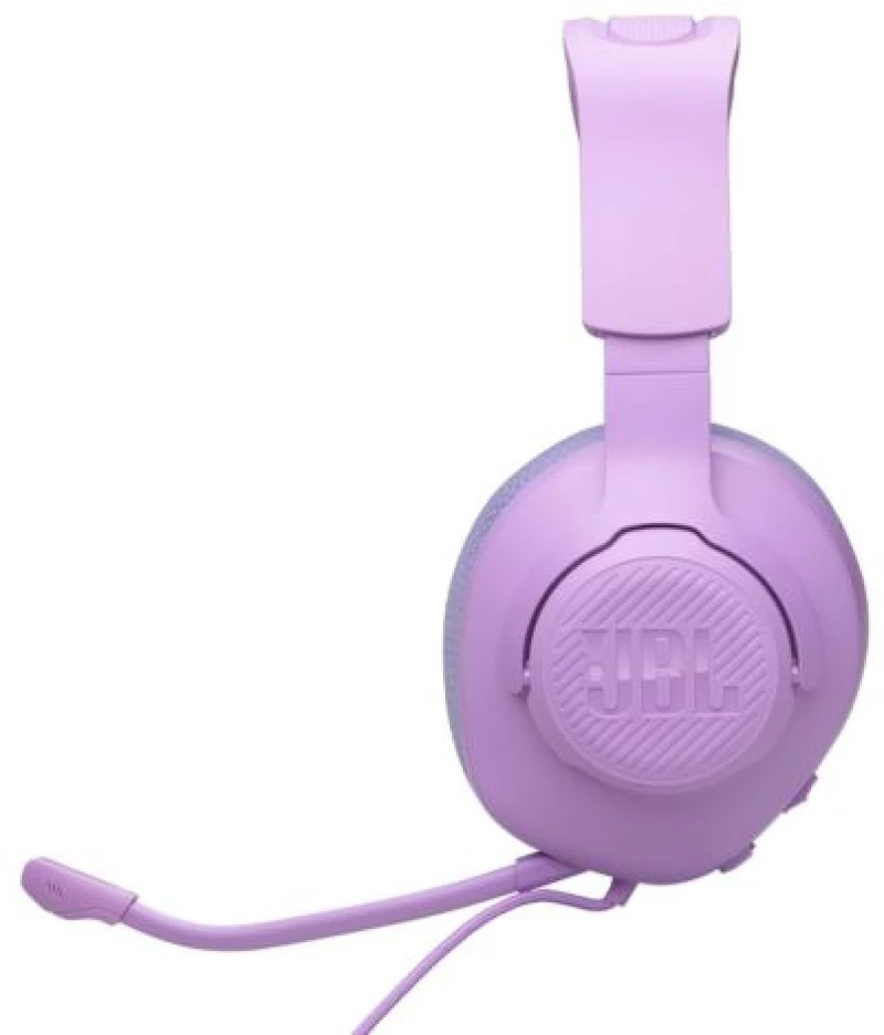 JBL Quantum 100M2 Ενσύρματο ακουστικό gaming ακουστικών με μικρόφωνο, μωβ EU