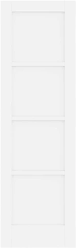 vidaXL Εσωτερική Πόρτα Λευκό 61 x 198,5 εκ. Κόντρα πλακέ
