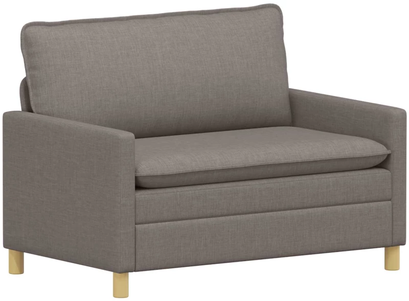 vidaXL Καναπές Taupe Ύφασμα