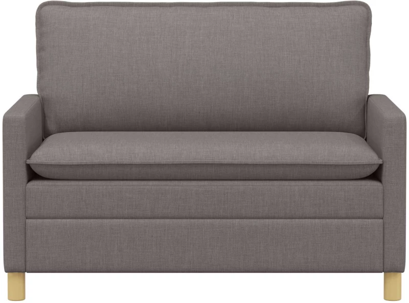 vidaXL Καναπές Taupe Ύφασμα