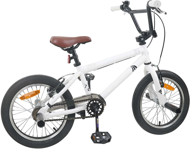 vidaXL BMX Ποδήλατο 20 ίντσες για πάνω από 9 ετών Λευκό