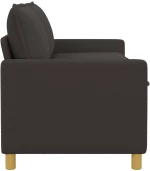 vidaXL Καναπές Σκούρο Γκρι 156 x 81 x 87,5 εκ Ύφασμα