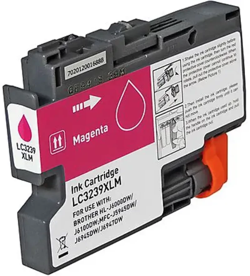 Συμβατό μελάνι Brother LC3239xl Magenta