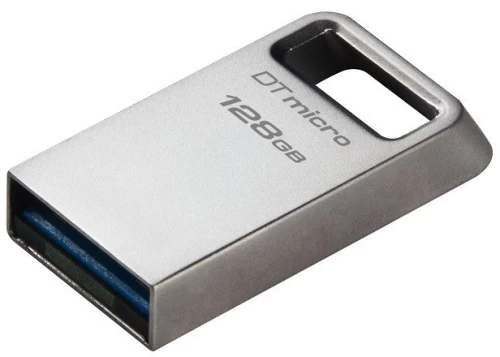KINGSTON USB Stick Data Traveler Micro DTMC3G2/128GB, USB 3.2 Silver