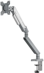 ANDA SEAT Monitor ARM / Stand A6D WHITE-SILVER, Weight Capacity: 2-9kg