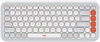 LOGITECH Keyboard Bluetooth POP ICON Keys White