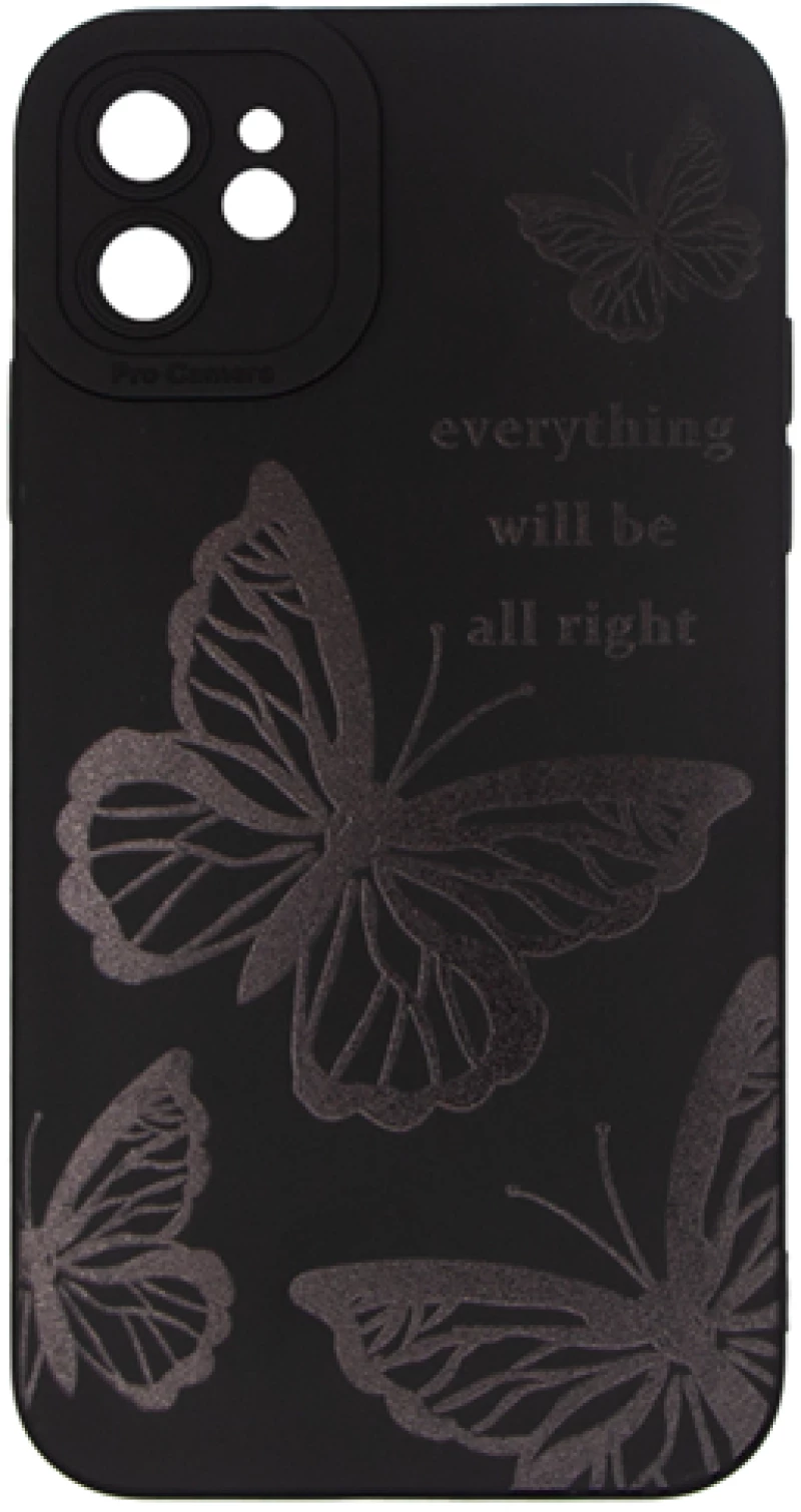 Vivid Silicone Case Apple iPhone 11 Pro Max Butterfly