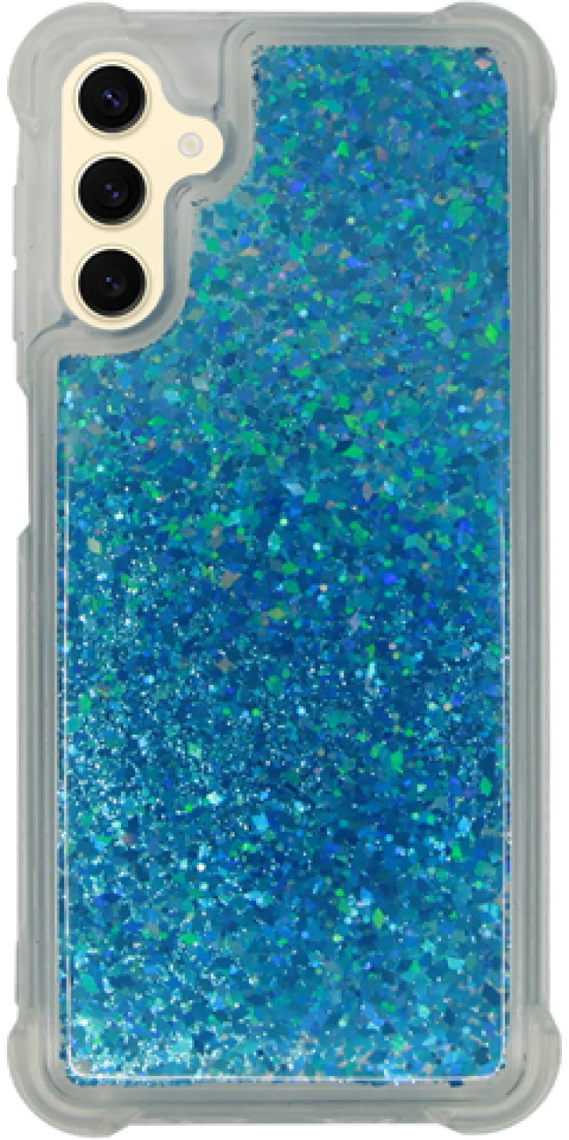 Vivid Liquid Glitter Case Samsung Galaxy A13 5G Blue