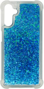 Vivid Liquid Glitter Case Samsung Galaxy A13 5G Blue