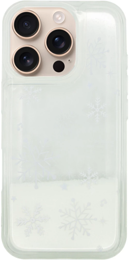 Vivid Silicone Case Snowflake Apple iPhone 16 Pro