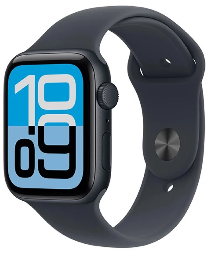 Apple Watch SE 3 GPS 44mm Midnight Aluminium Case with Midnight Sport Band - S/M