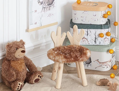 ΠΑΙΔΙΚΌ ΈΠΙΠΛΟ DEER STOOL ATMOSPHERA FOR KIDS 174276
