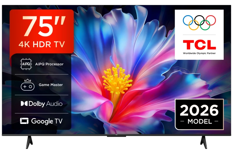 TCL 75P6L 4K SMART TV (2026)