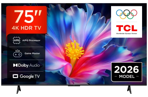 TCL 75P6L 4K SMART TV (2026)