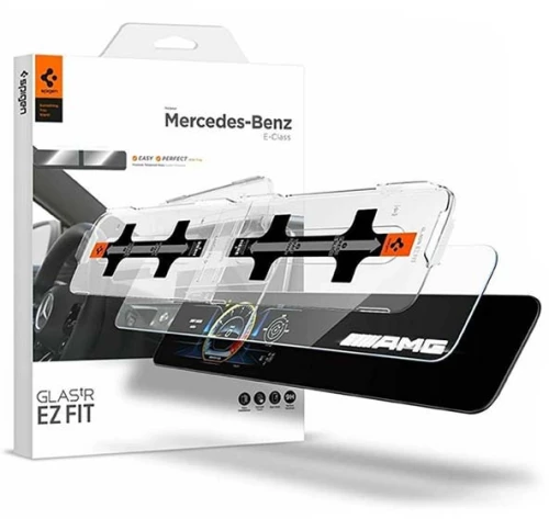 Tempered Glass Spigen® GLAS.tR EZ Fit - Mercedes Benz E-Class 2020/2021 (AGL03150)