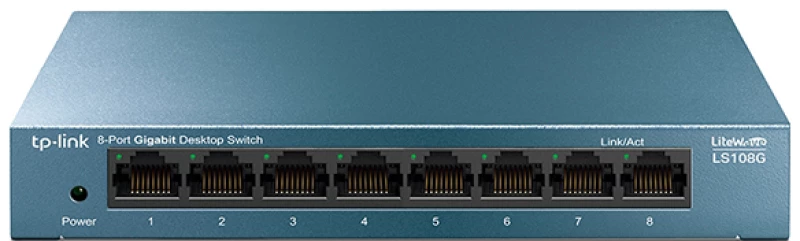8-port Gigabit Desktop Switch Tp-Link LiteWave LS108G (v 2.0)