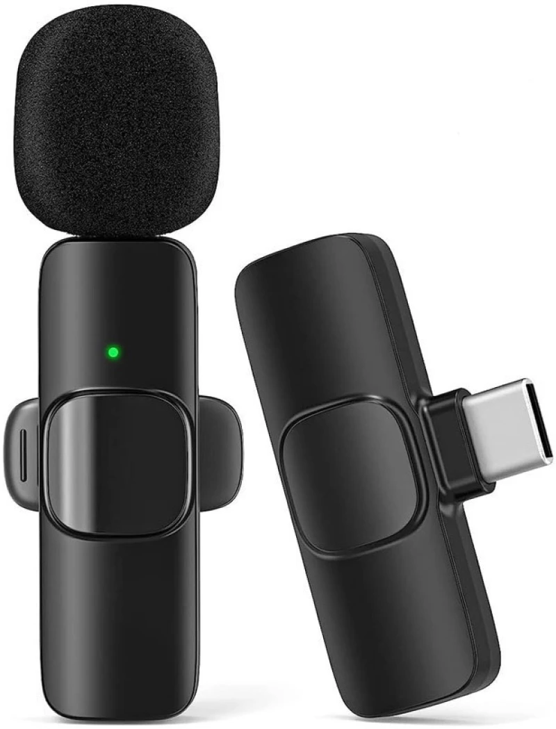 Ασύρματο Μικρόφωνο Plug n Play – USB Type C – Wireless Microphone – K9