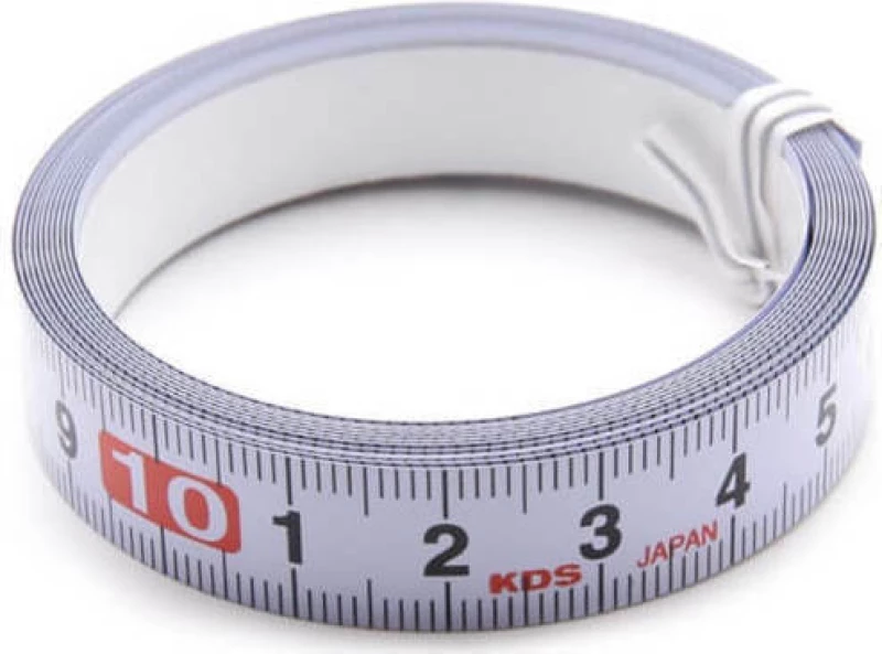 KDS Αυτοκόλλητη Μεζούρα 1mx13mm ST13-01BP Δεξιά