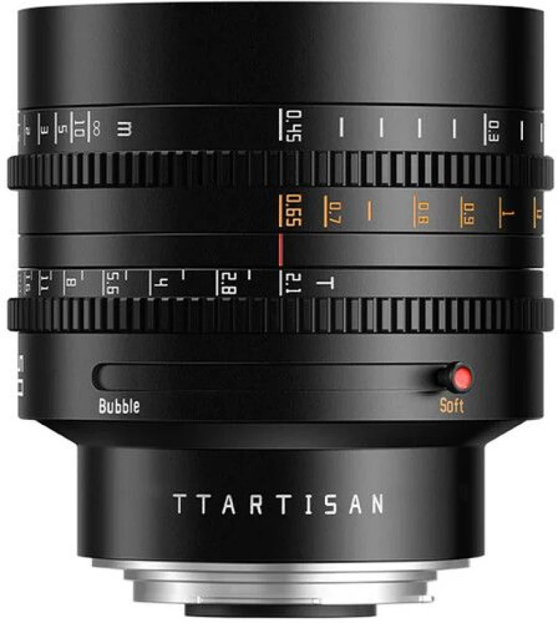 TTArtisan 50mm T2.1 Dual-Bokeh Cine Lens Για Canon RF