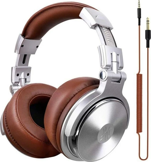 OneOdio Pro-30 Ενσύρματα Over Ear Studio Ακουστικά Ασημί