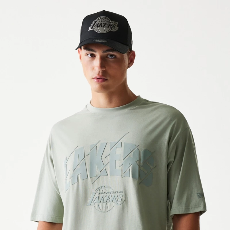 NEW ERA NBA CORE PLUS HD OS TEE LOSLAK EVG 60771524 NEW ERA ΠΡΑΣΙΝΟ