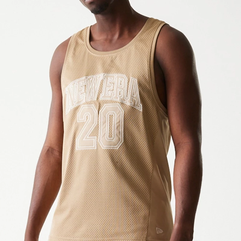NEW ERA NE MESH TANK NEWERA CAM 60771552 NEW ERA Μπεζ