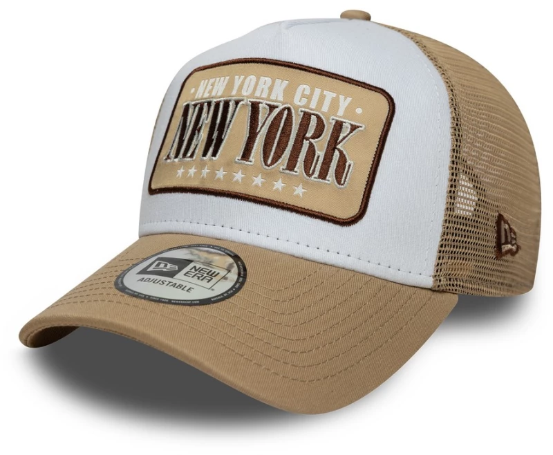 NEW ERA LOCATION PATCH TRUCKER NEWERA CAMWHI 60771861 NEW ERA Μπεζ
