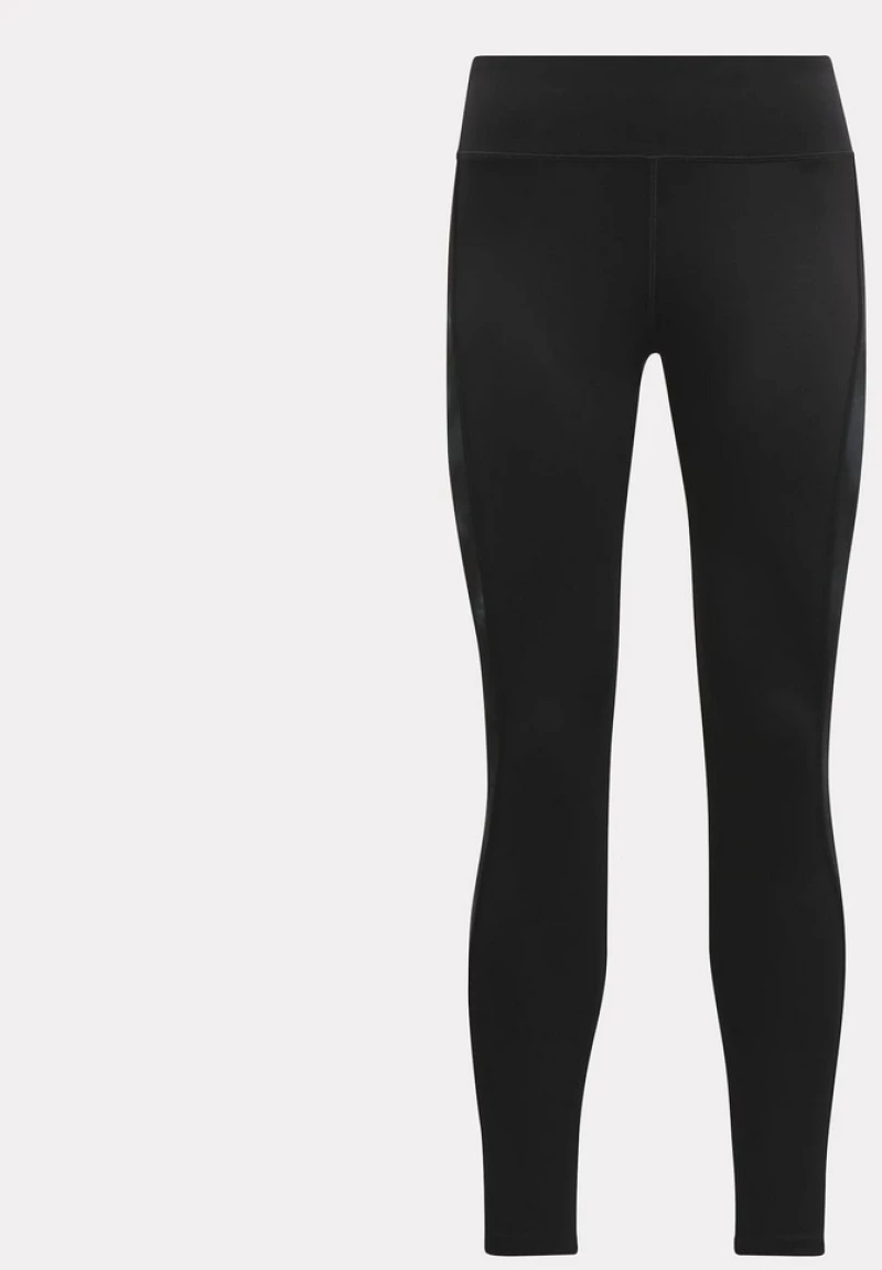 REEBOK Running AOP Tight Κολάν Γυναικείο 100034899 REEBOK Μαύρο