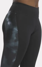 REEBOK Running AOP Tight Κολάν Γυναικείο 100034899 REEBOK Μαύρο