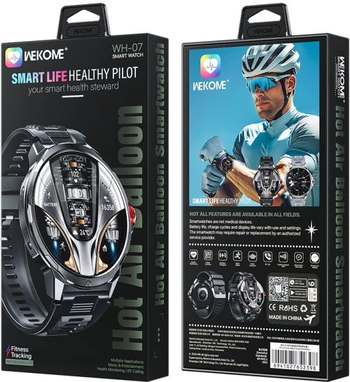 Smartwatch WK WH-07 Μαύρο