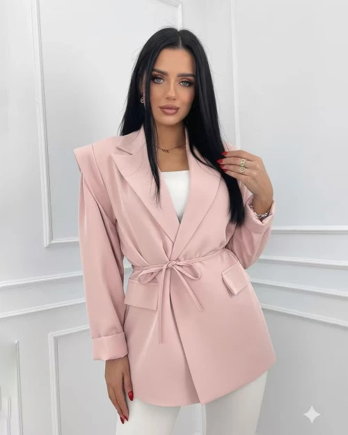 Blazer σακάκι με ρυθμιζόμενη μέση