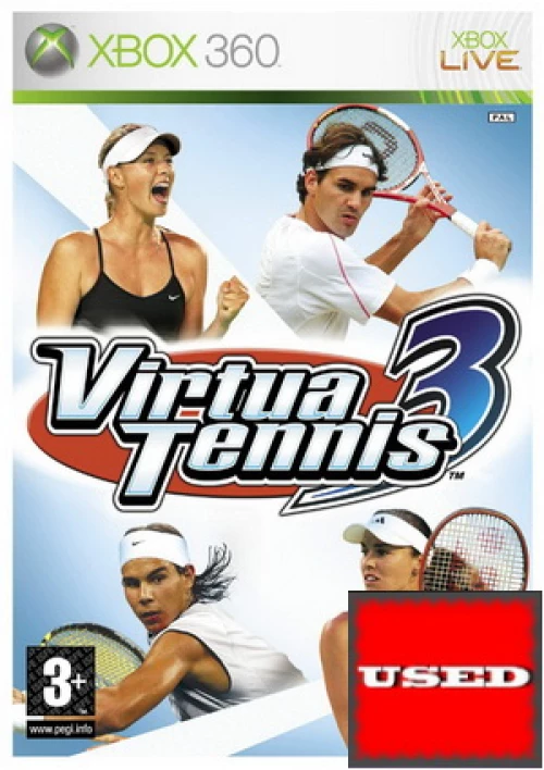 Virtua Tennis 3 X360 USED