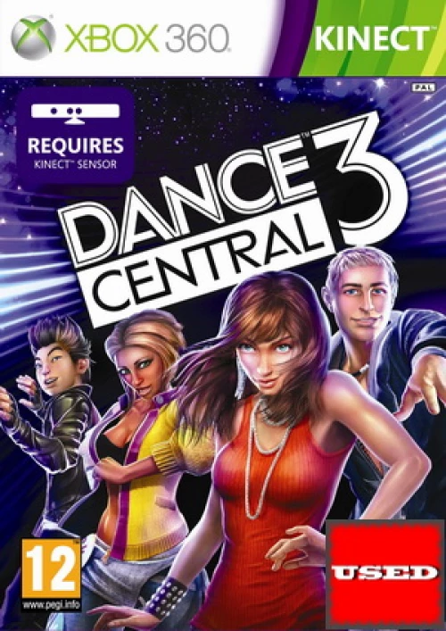 Dance Central 3 X360 USED