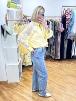 ΠΑΝΤΕΛΟΝΙ JEANS MOM FIT ΜΠΛΕ