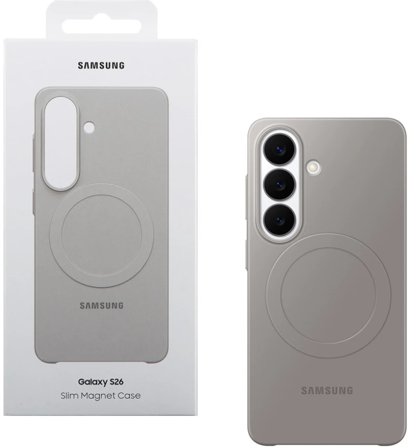 ΘΗΚΗ SAMSUNG S26 5G S942 SLIM MAGNET COVER EF-SS942CJEGWW GREY PACKING OR