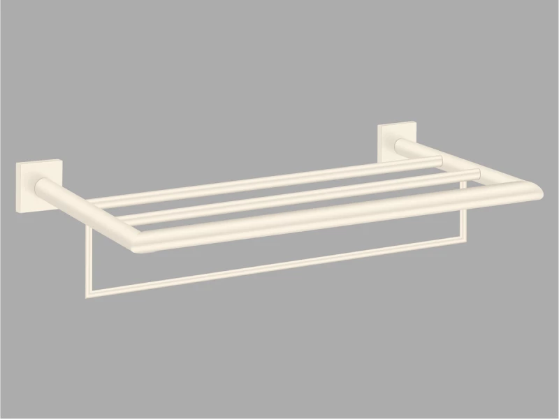 Sanco Towel racks Ραφιέρα Πετσετών Μπεζ ματ 00961-Μ102