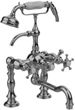 Horus Anthea Classic Collection - Complete Deck Bath / Shower Mixer - Polished Nickel 06.435-NB
