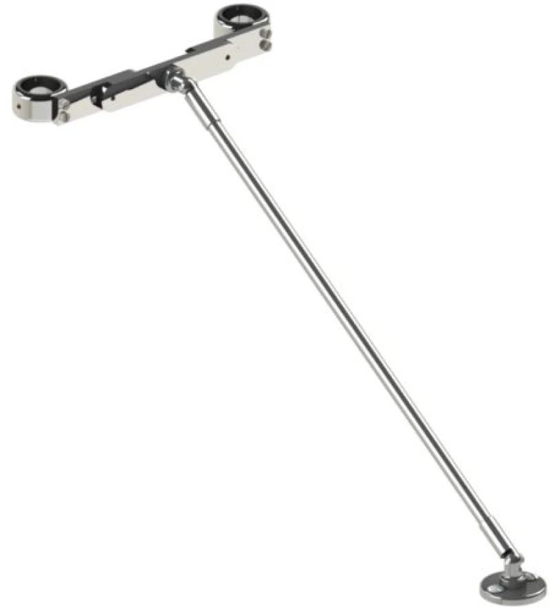 Horus Minoé Contemporary Collection - T Connection for Stand Pipes - Satin Brass 00.495-LS