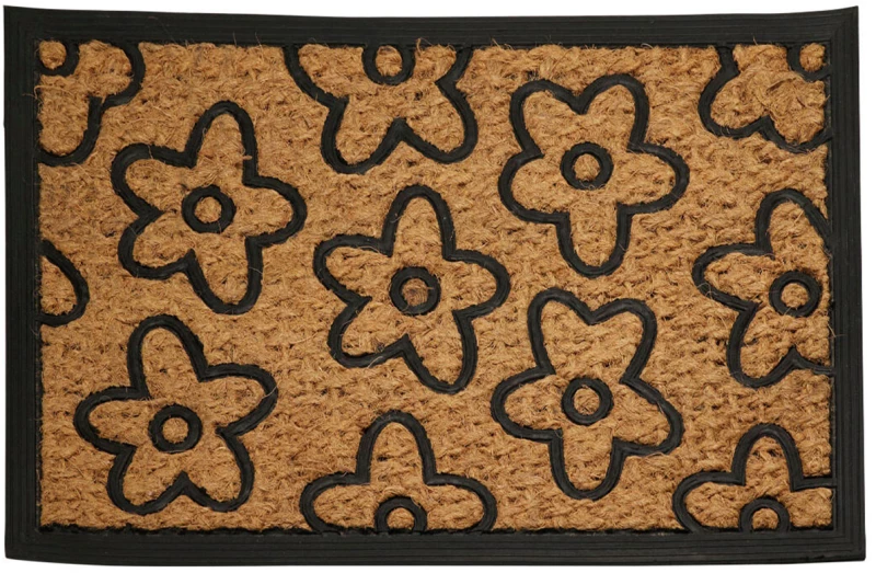 Πατάκι Εισόδου Καουτσούκ & Κοκοφοίνικας 40x60cm 0003001 MRShome  DF-0003001