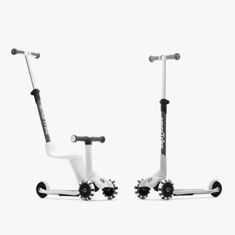 Smartrike Ποδήλατο Ισορροπίας & Πατίνι 2 σε 1 Xtend LED Mini Ride White