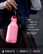 Chillys Θερμός Για Υγρά S3 Lotus Pink 350ml